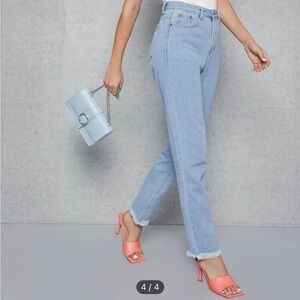 Shein Barbie pink mules heels 🎀, size 7.5, good condition.